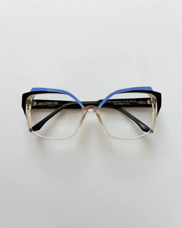 Lunettes Pierre Eyewear PIAF coloris Pearl Blue