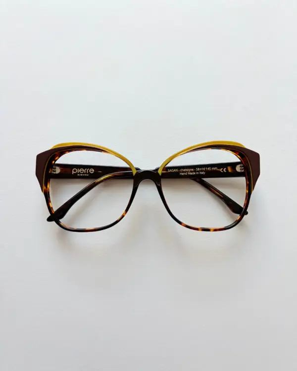 Lunettes Pierre Eyewear SAGAN coloris Chataigne
