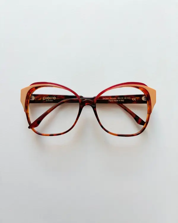 Lunettes Pierre Eyewear SAGAN coloris Tomate