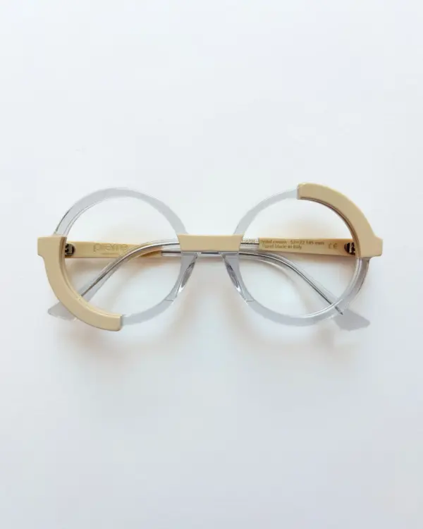 Lunettes Pierre Eyewear HABIB coloris Crystal Cream