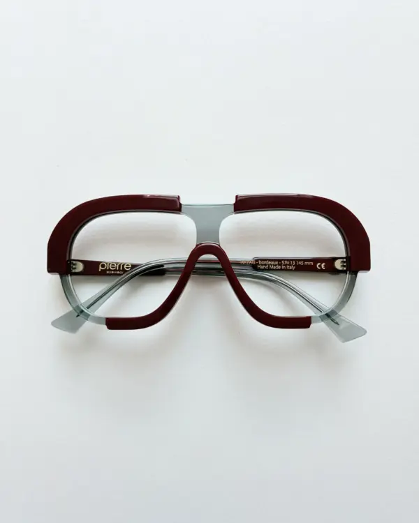 Lunettes Pierre Eyewear HAYATI coloris Bordeaux