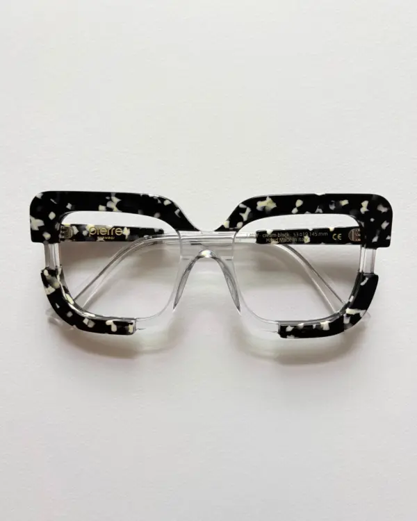 Lunettes Pierre Eyewear LADY coloris Cream Black