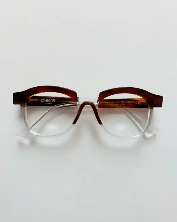 Lunettes Pierre Eyewear COPAIN coloris Ecaille Cristal