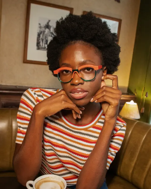Lunettes Pierre Eyewear COPAIN coloris Orange