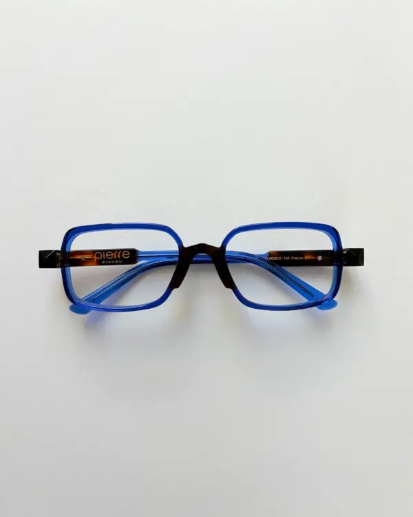 Lunettes Pierre Eyewear KHEOPS coloris Ecaille Bleu