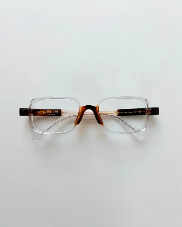 Lunettes Pierre Eyewear KHEOPS coloris Ecaille Cristal