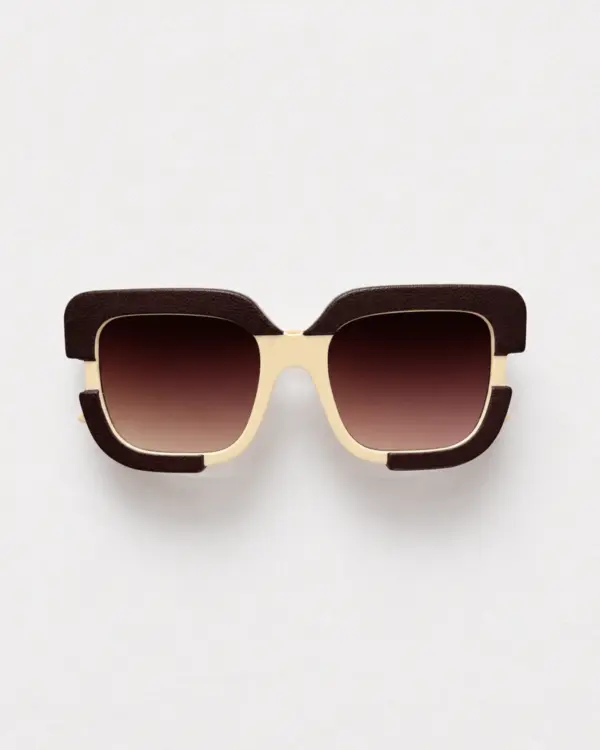 Lunettes Pierre Eyewear LEATHER 1 coloris Creme