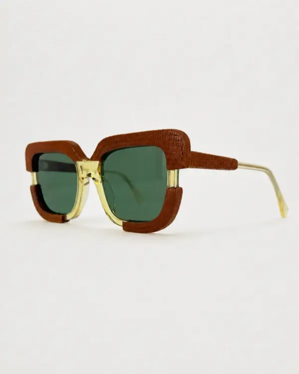 Lunettes Pierre Eyewear LEATHER 1 coloris Yellow
