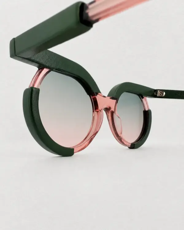 Lunettes Pierre Eyewear LEATHER 2 coloris Pink
