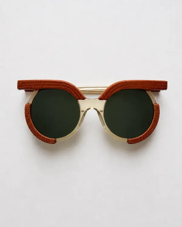 Lunettes Pierre Eyewear LEATHER 2 coloris Yellow