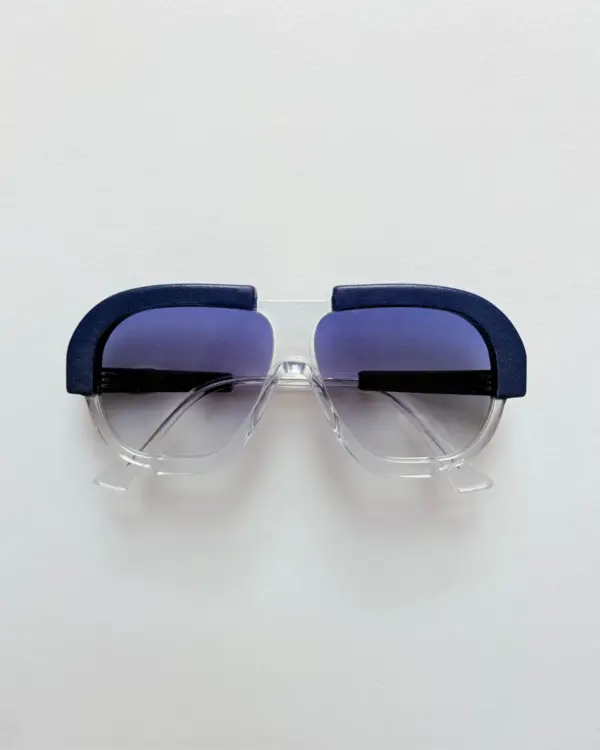 Lunettes Pierre Eyewear LEATHER 4 coloris Bleu