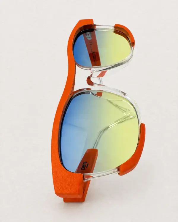 Lunettes Pierre Eyewear LEATHER 5 coloris Orange