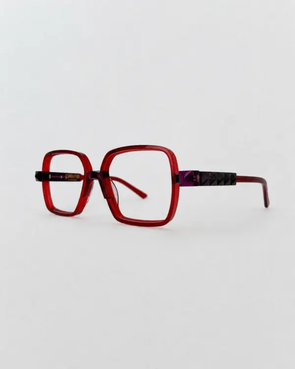 Lunettes Pierre Eyewear MYKERINOS coloris Rouge Violine