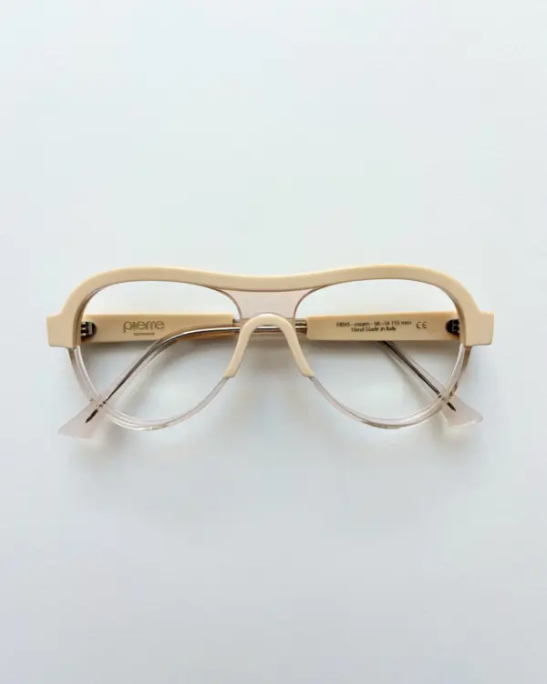 Lunettes Pierre Eyewear FIRAS coloris Crème