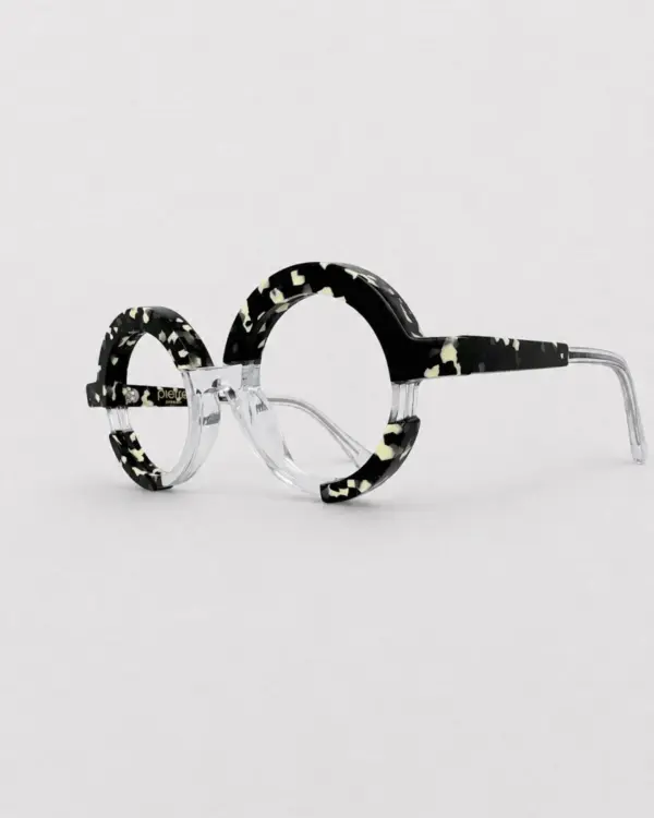 Lunettes Pierre Eyewear IMEN coloris Cream Black