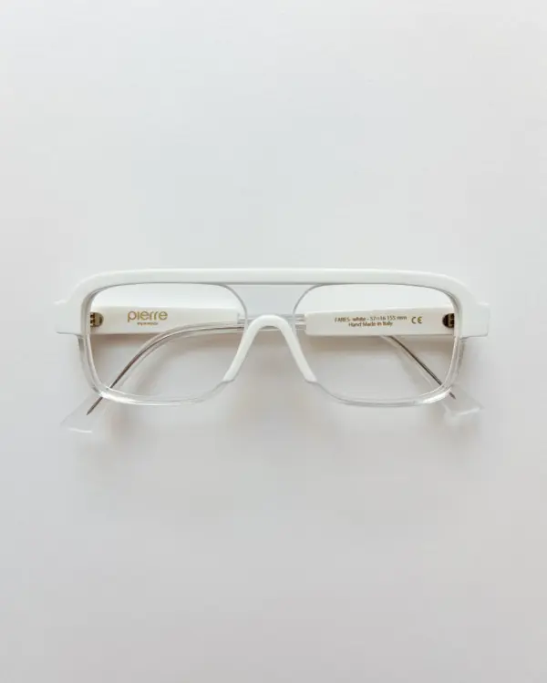 Lunettes Pierre Eyewear FARES coloris White