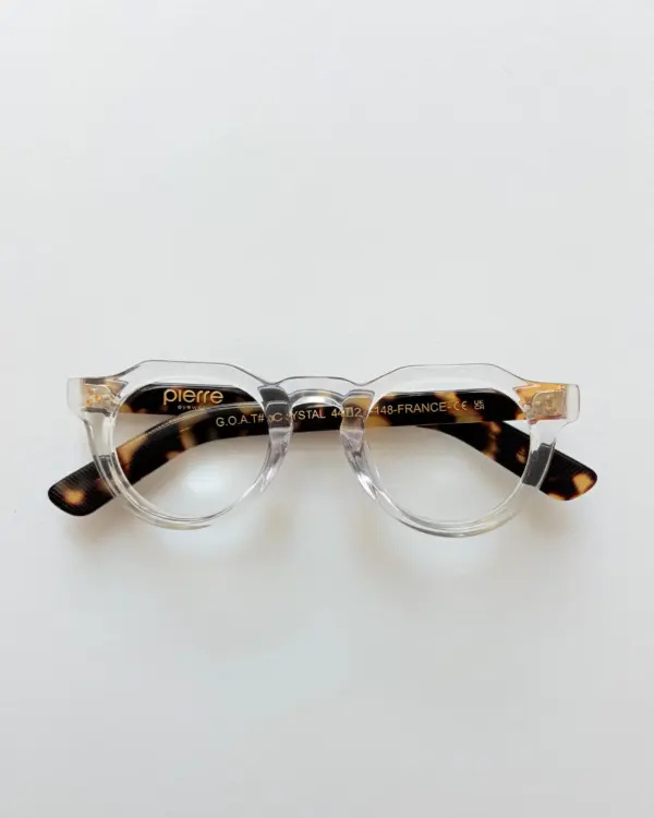 Lunettes Pierre Eyewear GOAT 1 coloris Crystal