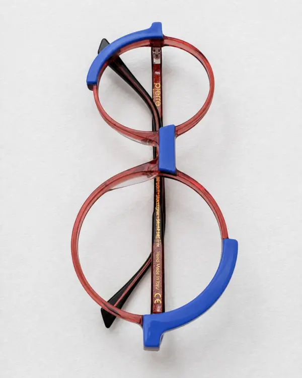 Lunettes Pierre Eyewear HABIB LIGHT coloris Blue Cognac