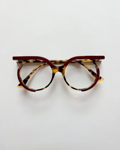 Lunettes Pierre Eyewear HABIBI LIGHT coloris Ecaille Bordeaux
