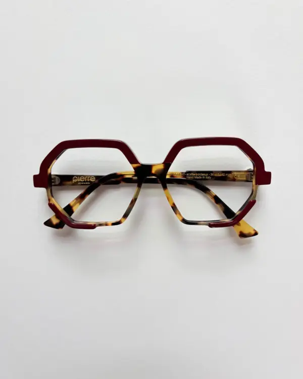 Lunettes Pierre Eyewear GRACE LIGHT coloris Ecaille Bordeaux