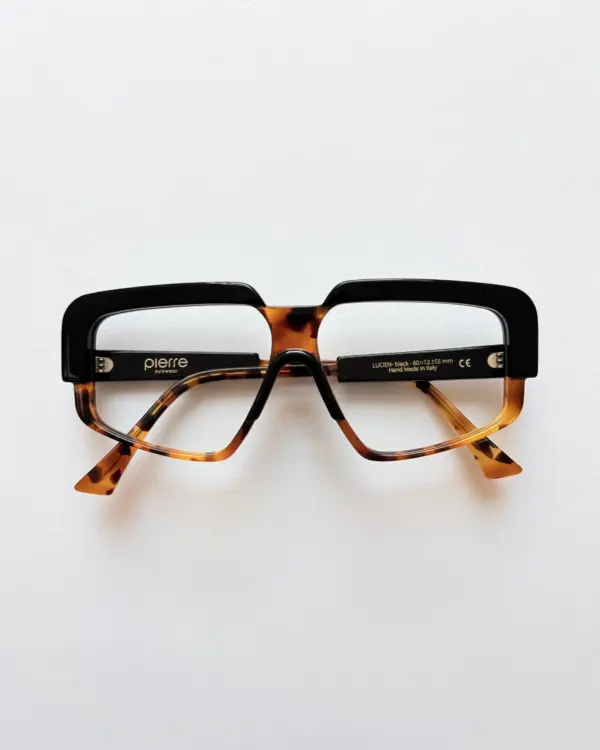 Lunettes Pierre Eyewear LUCIEN coloris Black Ecaille