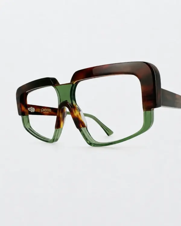 Lunettes Pierre Eyewear LUCIEN coloris Ecaille Kaki