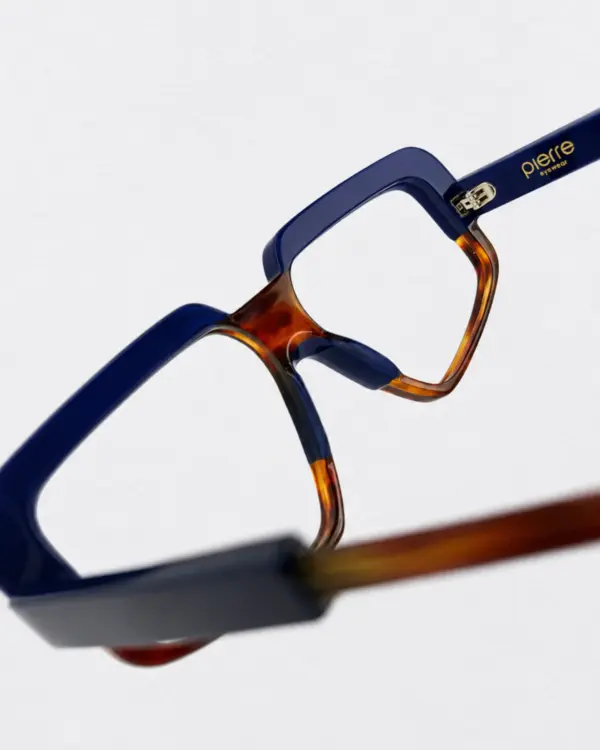 Lunettes Pierre Eyewear LUCIEN coloris Marine Ecaille