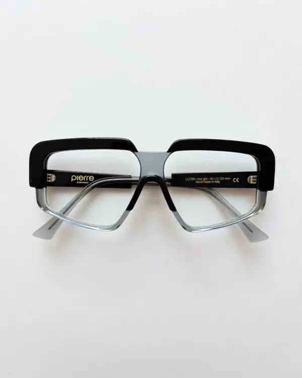 Lunettes Pierre Eyewear LUCIEN coloris Noir Gris