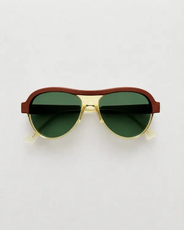 Lunettes Pierre Eyewear LEATHER 6 coloris Yellow