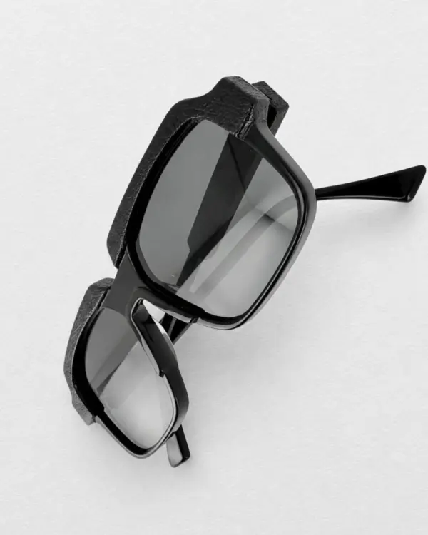 Lunettes Pierre Eyewear Leather 8 coloris Black