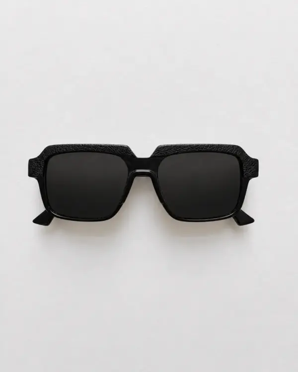 Lunettes Pierre Eyewear Leather 8 coloris Black